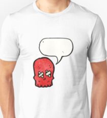 spooky skull cartoon Unisex T-Shirt