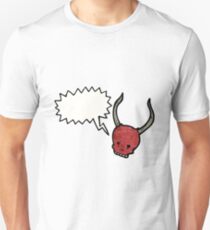 spooky skull cartoon Unisex T-Shirt