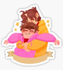 pink/yellow Sticker