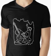 Surfing Elvis Men's V-Neck T-Shirt