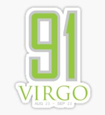 91 VIRGO Sticker