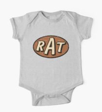 RAT - weathered/distressed One Piece - Short Sleeve