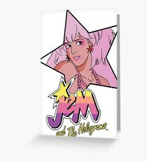 Jem and the Holograms Star Cute Kawaii 80's 1980's Retro Greeting Card
