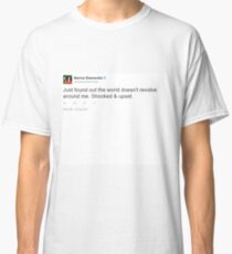 Just found out the world doesn't revolve around me. Shocked & Upset - Marina Diamandis Classic T-Shirt