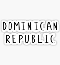 Dominican Republic Sticker