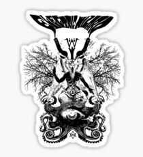 Electric Wizard - Baphomet (Black) Sticker