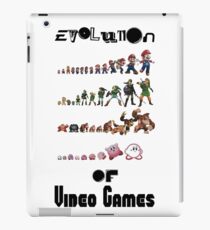 Evolution of Video Games iPad Case/Skin