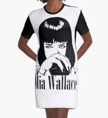Mia Wallace Graphic T-Shirt Dress