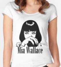 Mia Wallace Women's Fitted Scoop T-Shirt