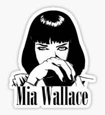 Mia Wallace Sticker