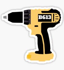 B613 Drill Sticker