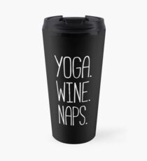 YOGA. WEIN. NAPS. Thermosbecher
