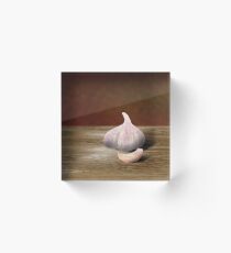 Garlic Acrylic Block