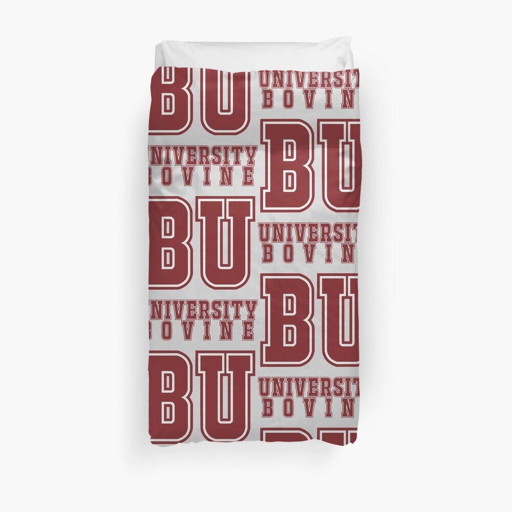 Bovine University - The Simpsons Duvet Cover