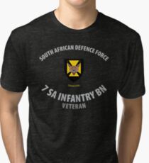 SADF 7 SA Infantry Battalion Veteran Shirt Tri-blend T-Shirt