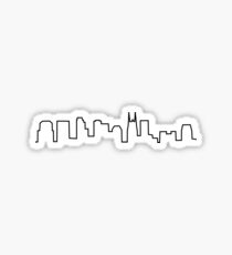 Nashville, TN skyline Sticker
