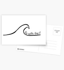 Wave - Go With the Flow Postcards