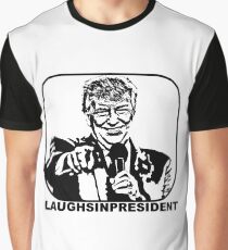 Laughs In President Graphic T-Shirt