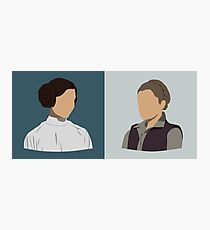 Leia Organa Double Bust Photographic Print