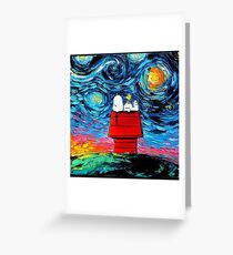 In doggy slumber Greeting Card