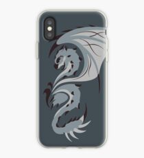 Reign of Heavens - Silver Rathalos iPhone Case