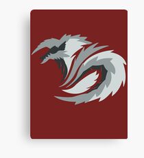New Moon's Lightning - Stygian Jinouga Canvas Print