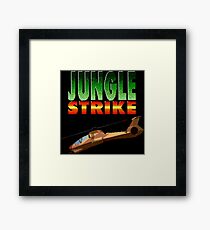 Jungle Strike (Genesis Title Screen) Framed Print