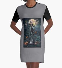 Jack Skellington Graphic T-Shirt Dress