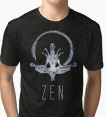 Alien Zen Tri-blend T-Shirt