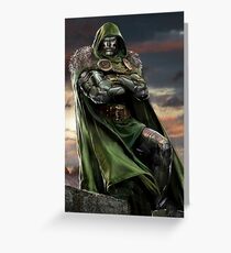 Doctor Doom Greeting Card
