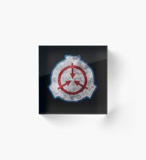 SCP foundation symbol Acrylic Block