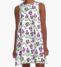 Bogenvil Yu Stail Flawa A-Line Dress