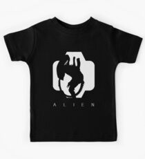 Alien Silhouette Kids Tee