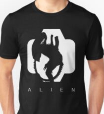 Alien Silhouette Unisex T-Shirt
