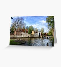 Beguinage (Begijnhof), Bruges Greeting Card