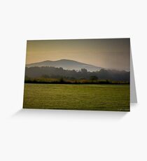 Misty Morning (re-captured) Greeting Card