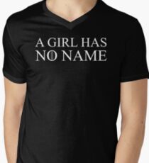 A Girl Has No Name Men's V-Neck T-Shirt