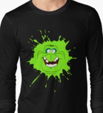 Cartoon style slimer (Ghostbusters) Long Sleeve T-Shirt