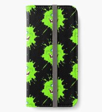 Cartoon style slimer (Ghostbusters) iPhone Wallet/Case/Skin