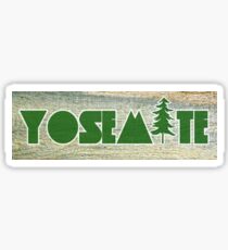 Yosemite National Park Sticker