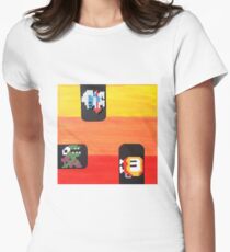 Dig Dug (Paint 'N' Beads) Women's Fitted T-Shirt