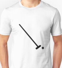 Polo Player in Silhouette Unisex T-Shirt