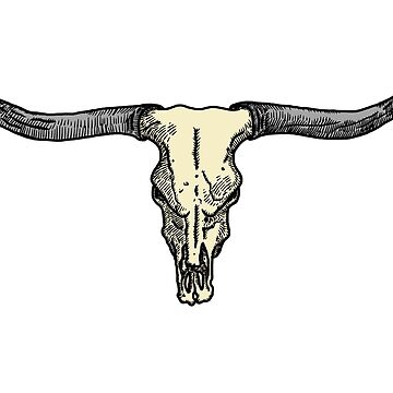 Texas to the Bone Skull Longhorn T-shirt-T-Shirt – Managatee