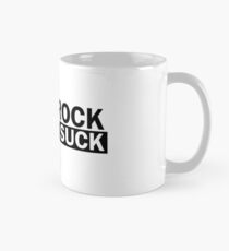 Dogs Rock People Suck Funny Cute Mug