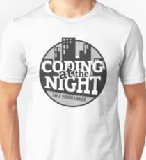 Coding At The Night Unisex T-Shirt