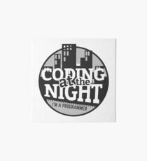 Coding At The Night Art Board