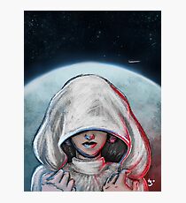She is one with the Force... Photographic Print