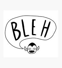 Bleh Photographic Print