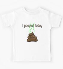 I Pooped Today Kids Tee
