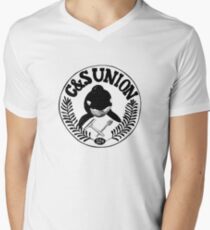 C&S Union: Union of Killer Whale Tank Clean and Scrub Men Men's V-Neck T-Shirt
